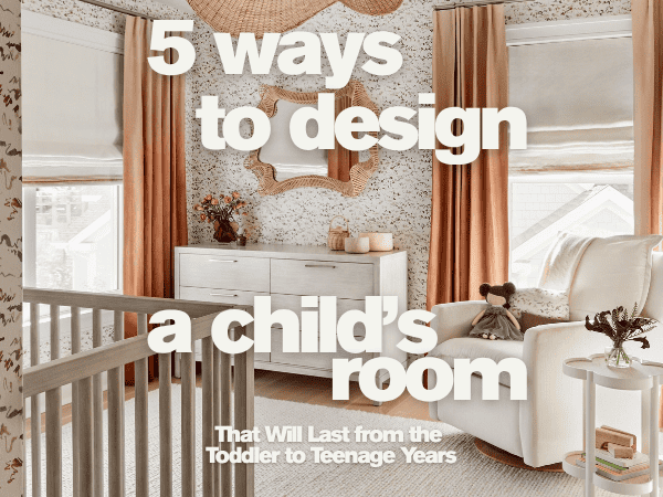 Cozy child's bedroom with white furniture, pink curtains, and plush toys for toddlers to teens.